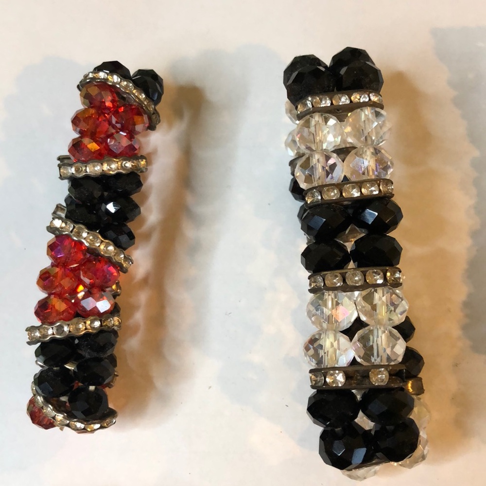 7 beaded bracelets stretchy - Picture 5 of 6
